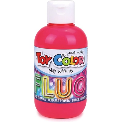 Toy Color Флуоресцентна темперна боя Toy Color 250ml