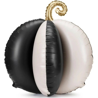 PartyDeco Fóliový stojací balón 3D Dýně 58 x 58 cm