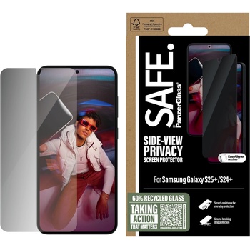Safe Стъклен протектор SAFE - Privacy UWF, Galaxy S25 Plus (5715685017667)