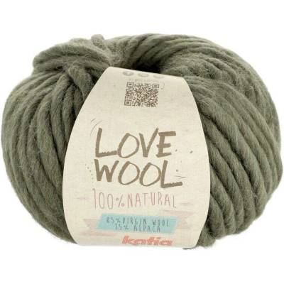Katia Love Wool 127 olivová zelená