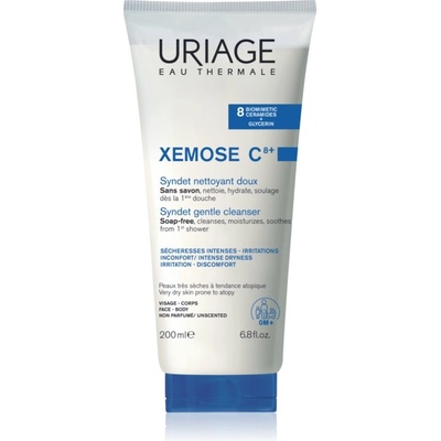 Uriage Xemose C8+ Syndet Gentle Cleanser синдет за суха към атопична кожа 200ml