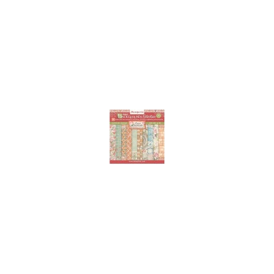 Sada papírů 30,5x30,5 190g Casa Granada, vzory na pozadí (SBBL108) Stamperia SCR525512