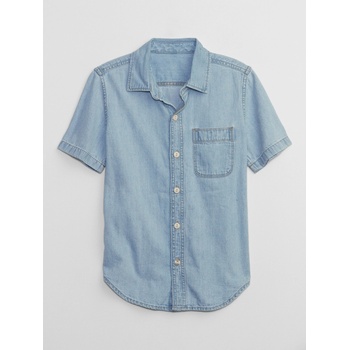 GAP Детска chambray риза GAP GAP | Sin | Момчешки | 116-122
