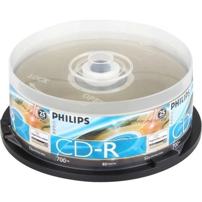 Philips CD-R 80 52x 25db/ролка за печат (25 етикета) (CPHPC25)