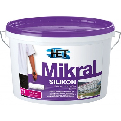Het Mikral Silikon bílá 15 kg