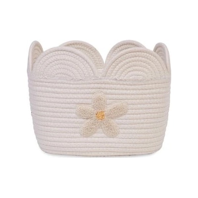 Childhome květina 30 x 20 x 15 cm starožitná bílá – Sleviste.cz