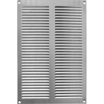 Ventishop KVMp 300 x 200 kovová hranatá větrací mřížka se síťkou pozink. ocel
