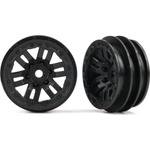 Traxxas диск 1.0" twin-spoke черен (2)