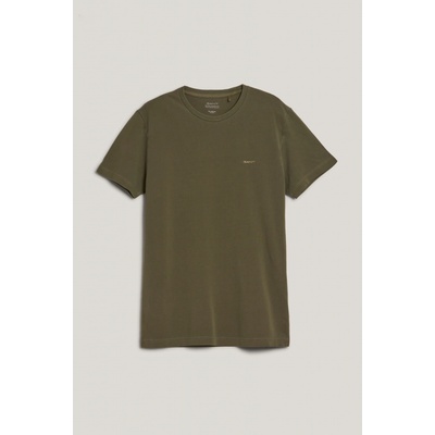 Gant Sunfaded slim Pique SS t-shirt Kalamata green