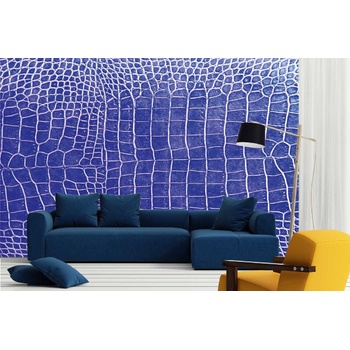 DIMEX ART s. r. o Самозалепваща се флизелинова фототапета крокодилска кожа 375 x 250 см