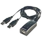 Lindy Switch KM 2PC, превключвател за клавиатура и мишка 32165 (32165)