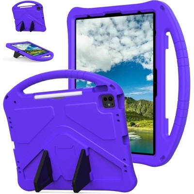Vsetkonamobil 79190 KIDDO Detský obal pre Apple iPad Pro 13 2024 / M5 2025 fialový