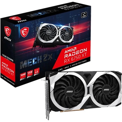 MSI Radeon RX 6750 XT MECH 2X 12G V1