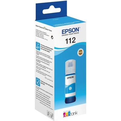 Atrament Epson 112 Cyan - originálny