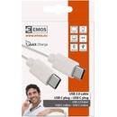Emos SM7027W Nabíjecí a datový USB-C 2.0/USB-C 2.0, 1m