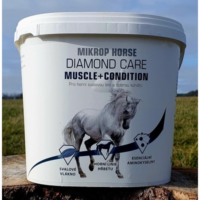 MIKROS Horse Diamond Care Muscle + Condition Pro horní svalovou linii a dobrou kondici 1,5 kg – Zboží Dáma