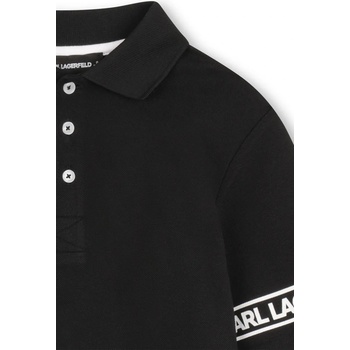 KARL LAGERFELD тениска с яка за деца памучна (Z31099.86.108)