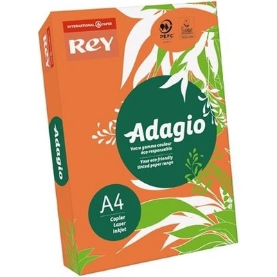 Farebný papier REY Adagio A4 80 g oranžová