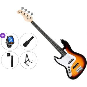 PSD Guitars JZB-100L Standard SET Сунбурст Електрическа бас китара