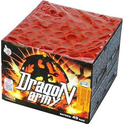 kompaktní ohňostroj Dragon army 49 ran
