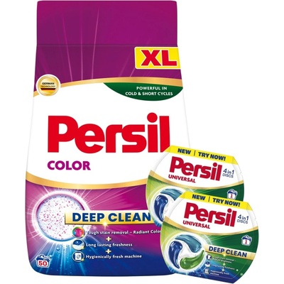 Persil Color Deep Clean Universal prací prášek 4,5 kg 80 PD