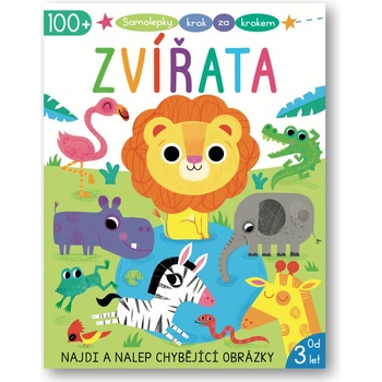 Samolepky krok za krokom Zvieratá