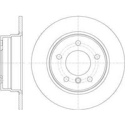 Brzdový kotúč REMSA 61013.00