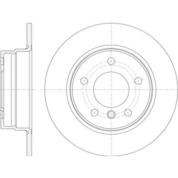 Brzdový kotúč REMSA 61013.00