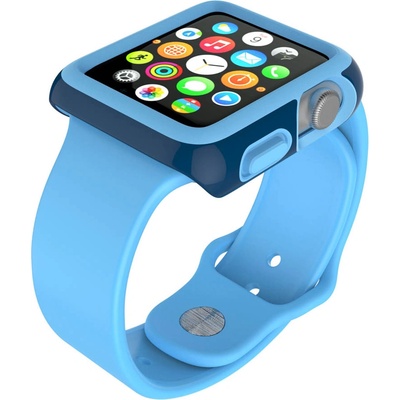 Speck Удароустойчив хибриден кейс за Apple Watch 38мм - Speck CandyShell Fit Case (син) (SPK-A4145)