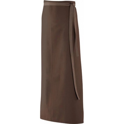 Exner Zástěra s látkovým pásem po celé délce 100x100cm 220 g/m toffee EX103