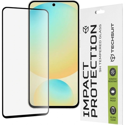 Techsuit Samsung Galaxy S24 FE - 111D Full Cover / Full Glue Glass - черен