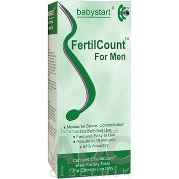 Fertilcount test mužské plodnosti 2 použití