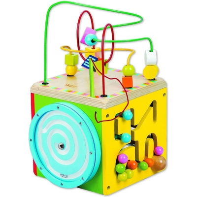 Classic World Дидактически дървен куб (074f)