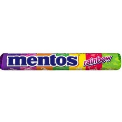 Mentos Rainbow žuvacie cukríky 37,5 g