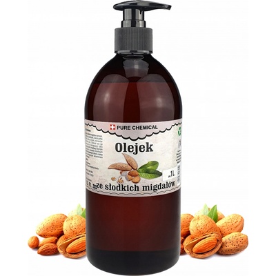 MANDLOVÝ OLEJ ZE SLADKÝCH MANDLÍ + DÁVKOVAČ 1 litr
