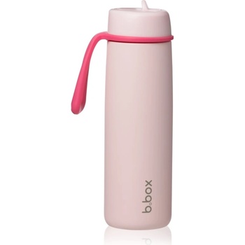 b.box Stainless Steel Thermos Bottle термобутилка със сламка Pink Paradise 690ml