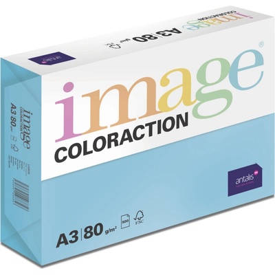 Image Coloraction A3 80 g papír barevný intenzivní modrý 500 listů