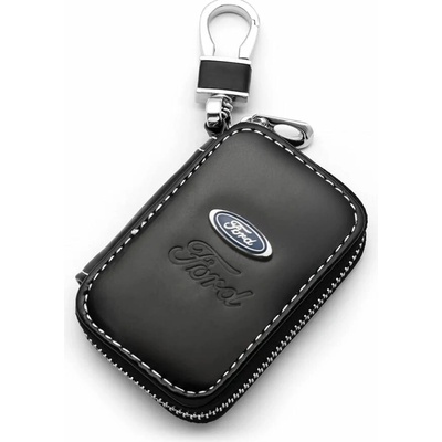 Kľúčenka KOŽENÉ PUZDRO na kľúče FORD logo KĽÚČIK do auta ELEGANTNÁ kľúčenka