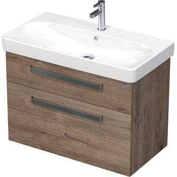 Intedoor Sonata Skříňka s umyvadlem Smyle Square 90 cm - závěsná, IN-200-090 D370