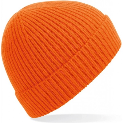 Čepice rib knit oranžová