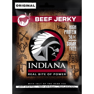 Indiana Jerky Hovězí s pepřem 25 g