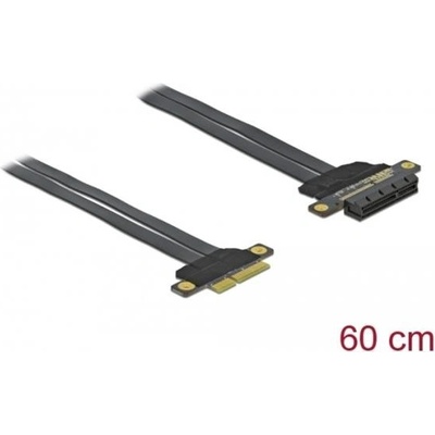 Delock Karta PCI Express Riser x4 na x4, s ohebným kabelem délky 60 cm 85769