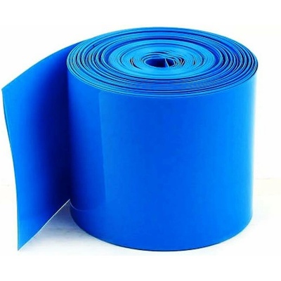 Smršťovací bužírka PVC modrá pro akumulátory Průměr: 150mm