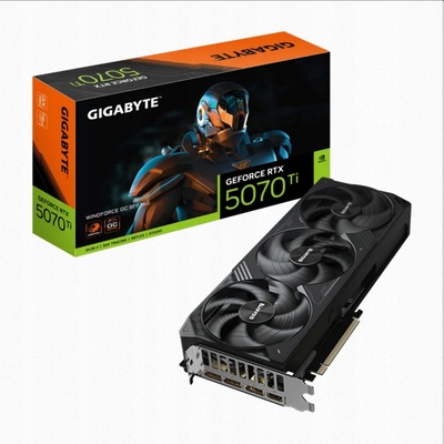 Gigabyte GeForce RTX 5070 Ti WINDFORCE OC SFF 16GB GV-N507TWF3OC-16GD – Zboží Živě