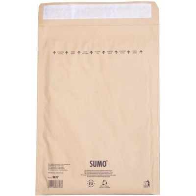 Bublinkové obálky recyklované SUMO 24,5x34cm hnedé