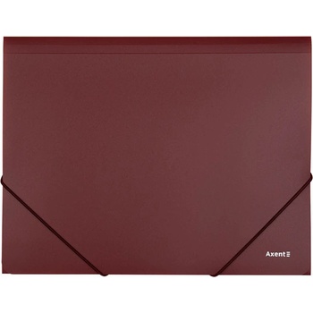 Папка PP с ластик A4 Axent-2 Бордо (A4)