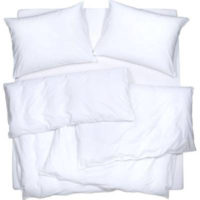 SCANquilt Obliečky KREP biela 140x200 70x90