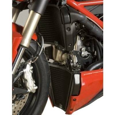 Hliníková mřížka chladiče,DUCATI 848 Streetfighter , Červená