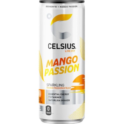 Celsius Energy Drink Mango Passion 355 ml – Zboží Dáma