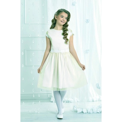 Fashionkids dievčenské šaty ARLIN M/455 ecru